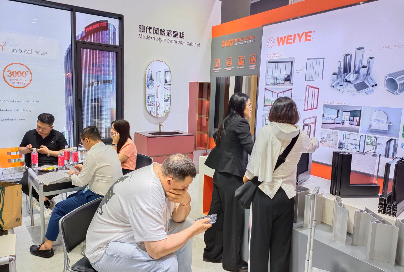 Canton Fair, Global Share铝产业 “链动”广交会！伟业铝材与世界相约