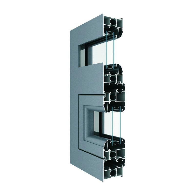 65AGR high air tightness thermal break casement window