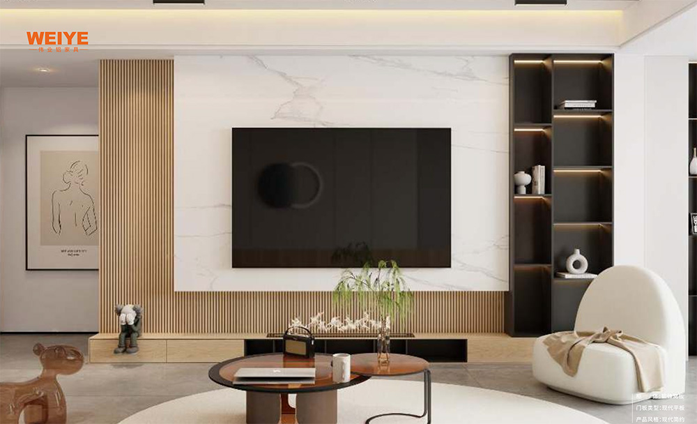 MODERN COMPACT TV CABINET
