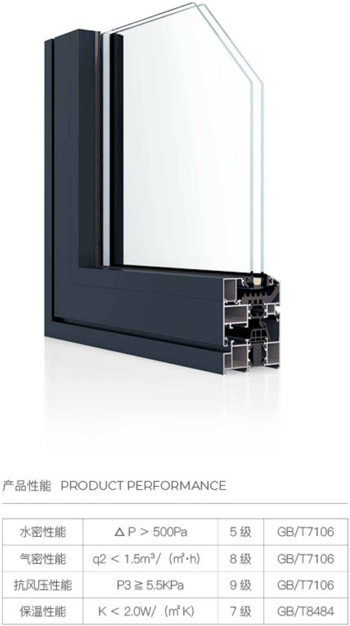 75 断桥内平开窗