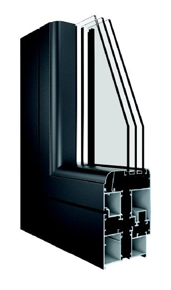 WY-85GRG High Artightness Energy Saving Outward Open Casement Window