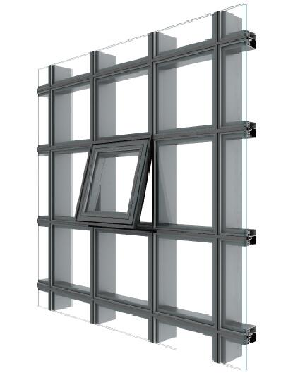 140 Invisible Frame Curtain Wall