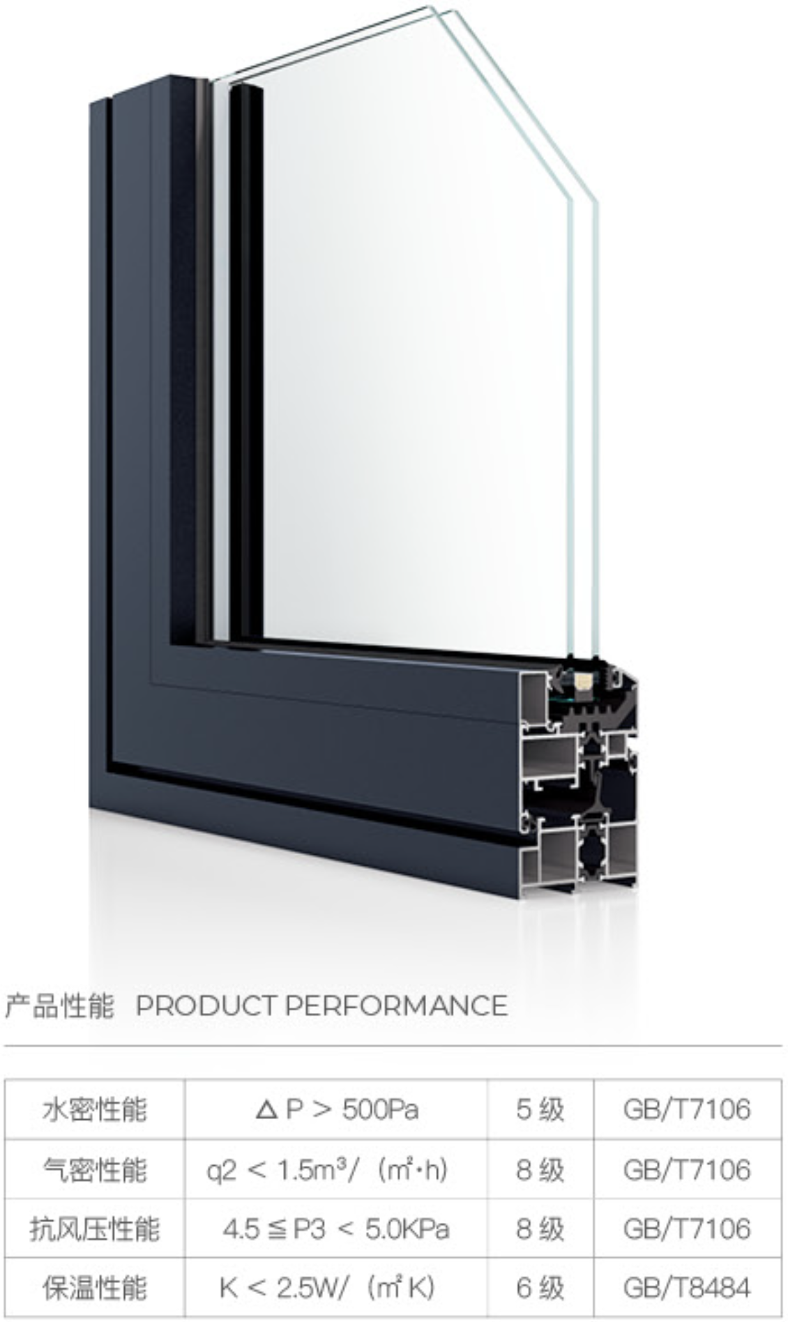 65 断桥内平开窗